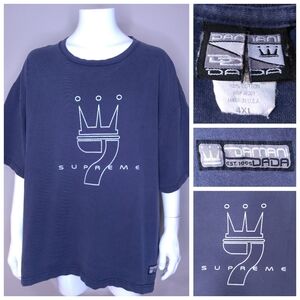 DADA Vintage T-Shirt 4XL Big & Tall XXXXL 4XB Dada Supreme Vtg 00s Damani Y2K SS